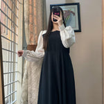 ANARKALI MAXI WITH WHITE TROUSER