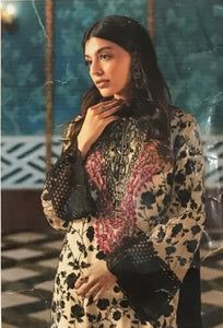 3-Piece Digital Printed Lawn Suit with Dupatta