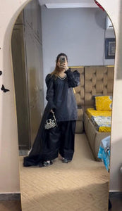 AIZA LUXURY 3PC WITH FARSHI SHALWAR