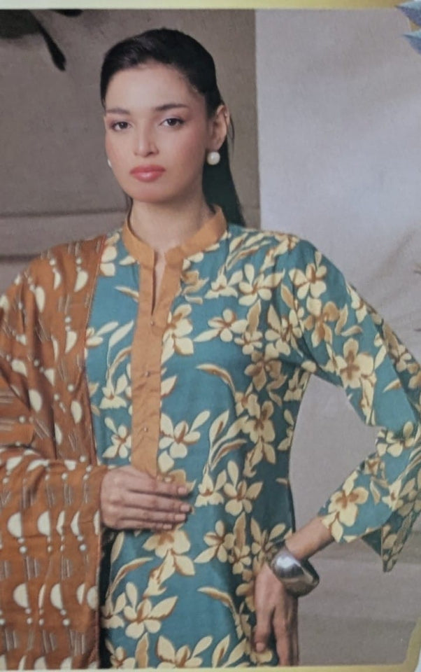 Phool Patti Stitched 3Pc