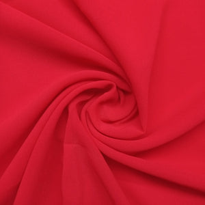 Georgette Hijab – Candy Red