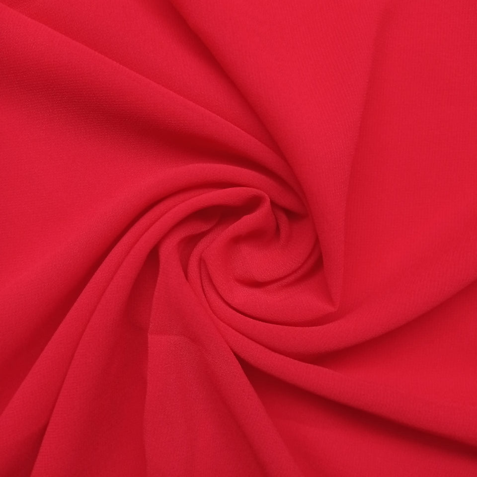 Georgette Hijab – Candy Red
