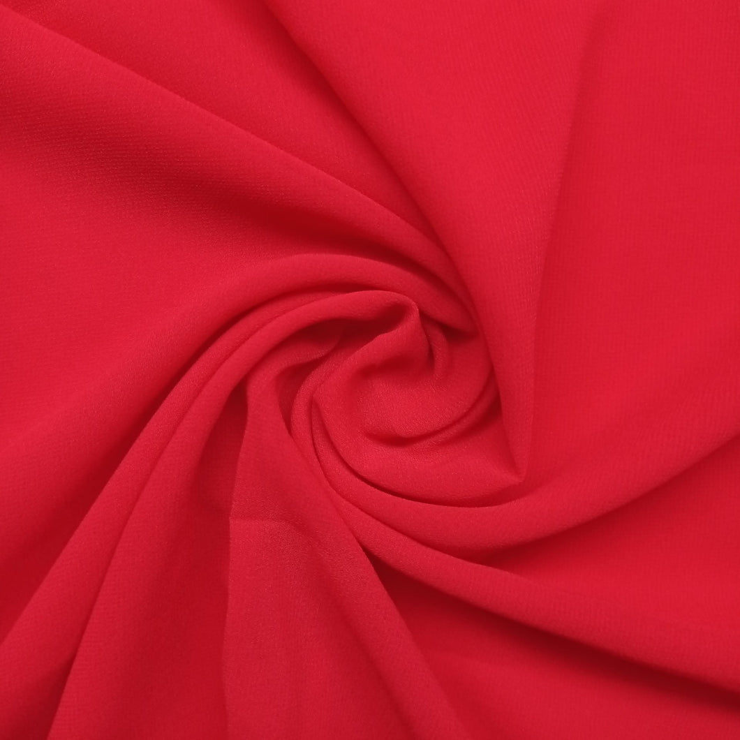 Georgette Hijab – Candy Red