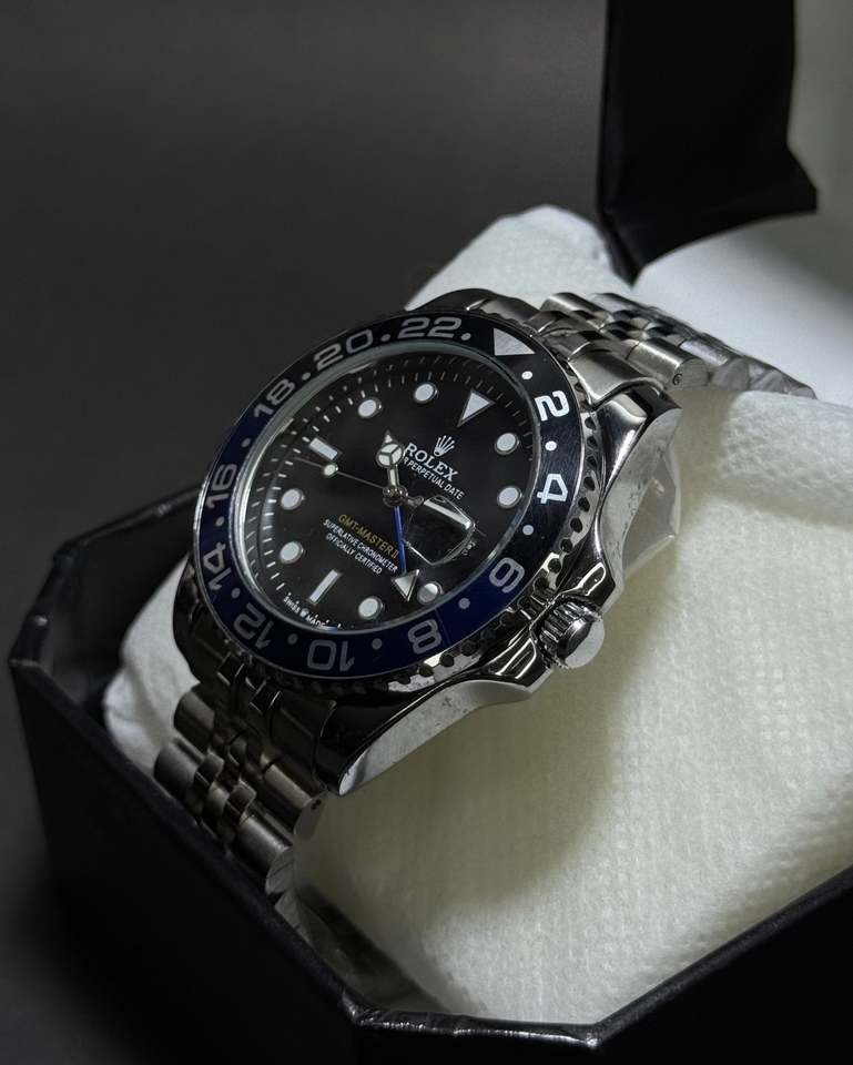 Rolex GMT Black & Blue Rotating Bezel