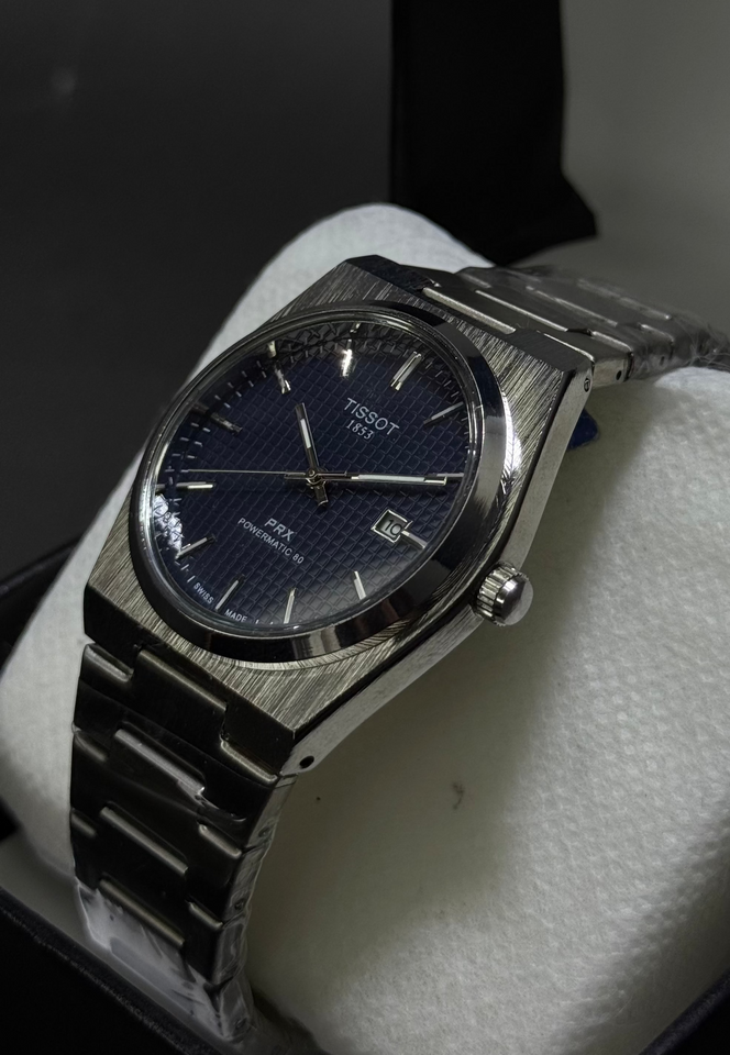Blue Tissot PRX 1853