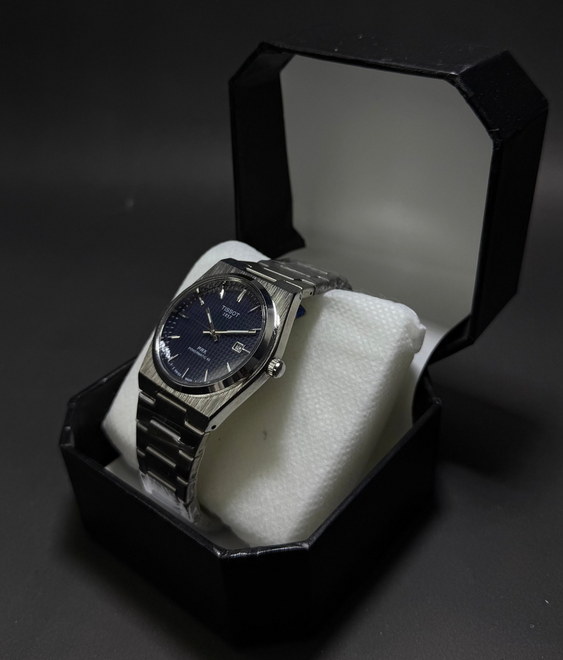 Blue Tissot PRX 1853