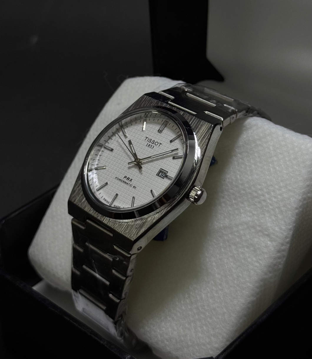 White Tissot PRX 1853