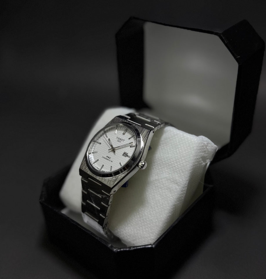White Tissot PRX 1853