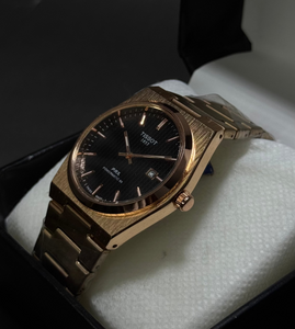 Golden Tissot PRX 1853