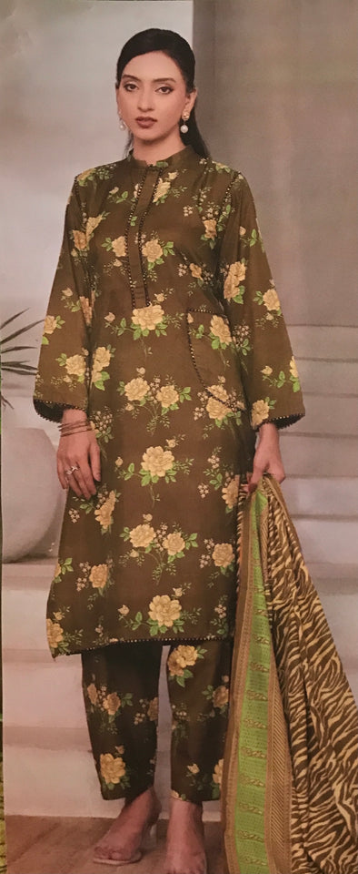 THREE PIECE STITCHED