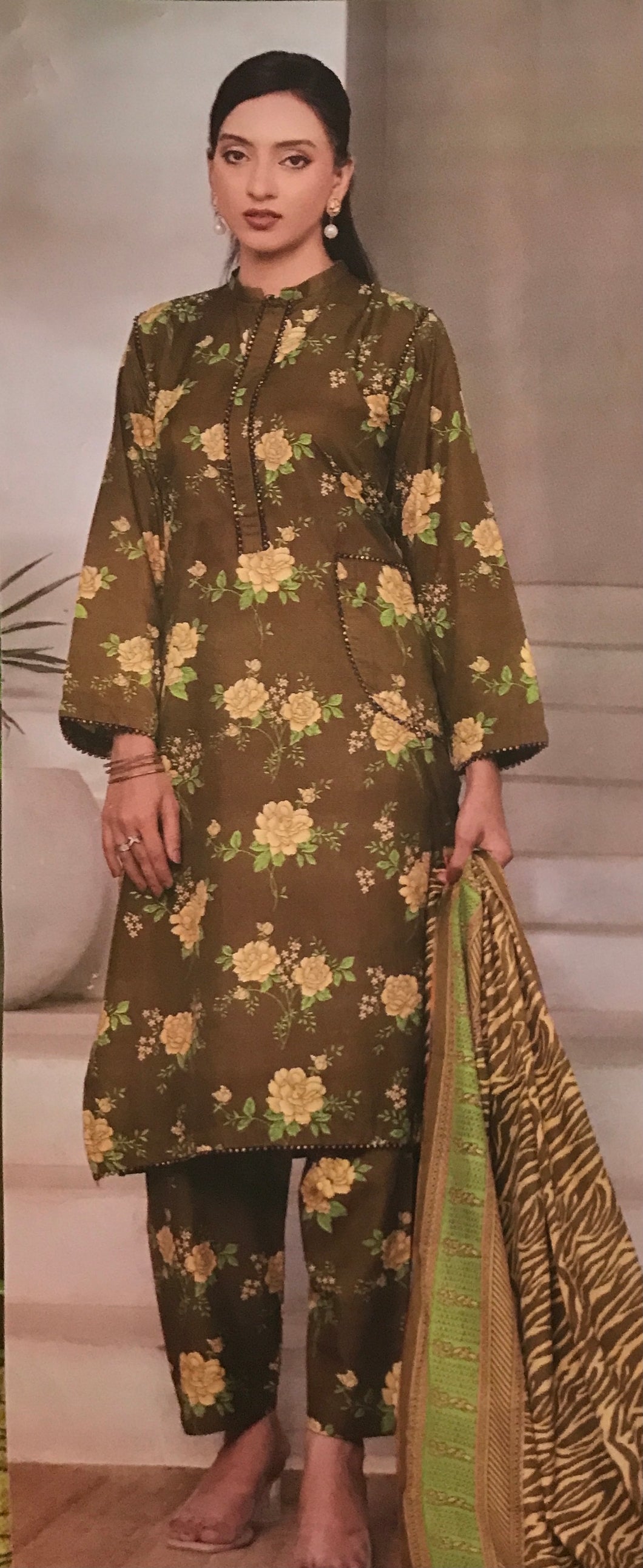 THREE PIECE STITCHED