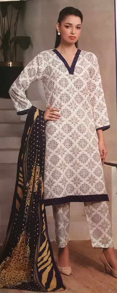 Phool Patti stitched 3 Pc