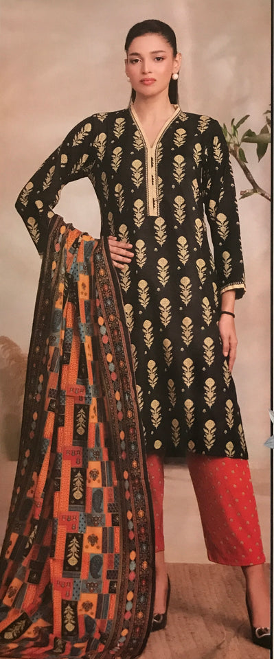 THREE PIECE STITCHED