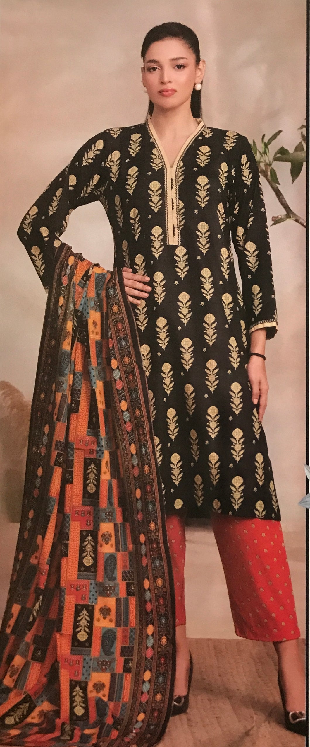 THREE PIECE STITCHED