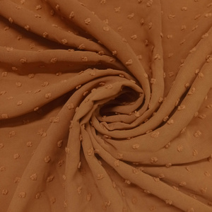 Pearl Bubble Chiffon Hijab (All seasons star) - Camel