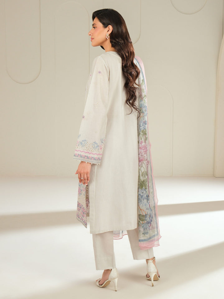 3 Piece Lawn Suit-Embroidered (Unstitched)