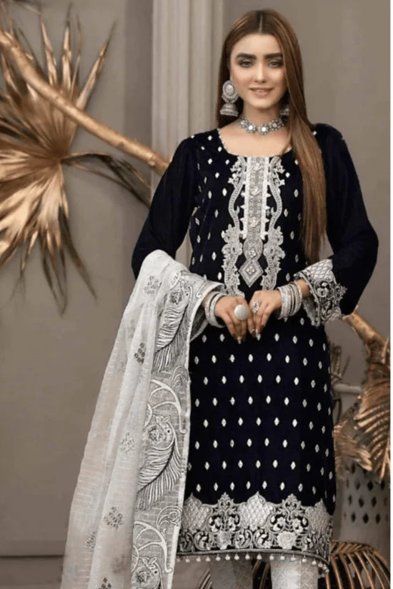 AGHA NOOR PREMIUM LAWN 3PC