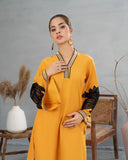 Almond ( Stitched Emb 2 Pcs) With plazo