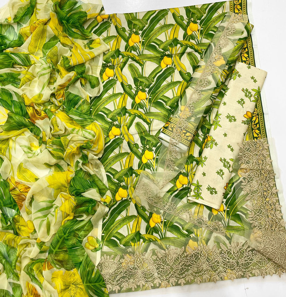 Luxury Embroidered 3-Piece