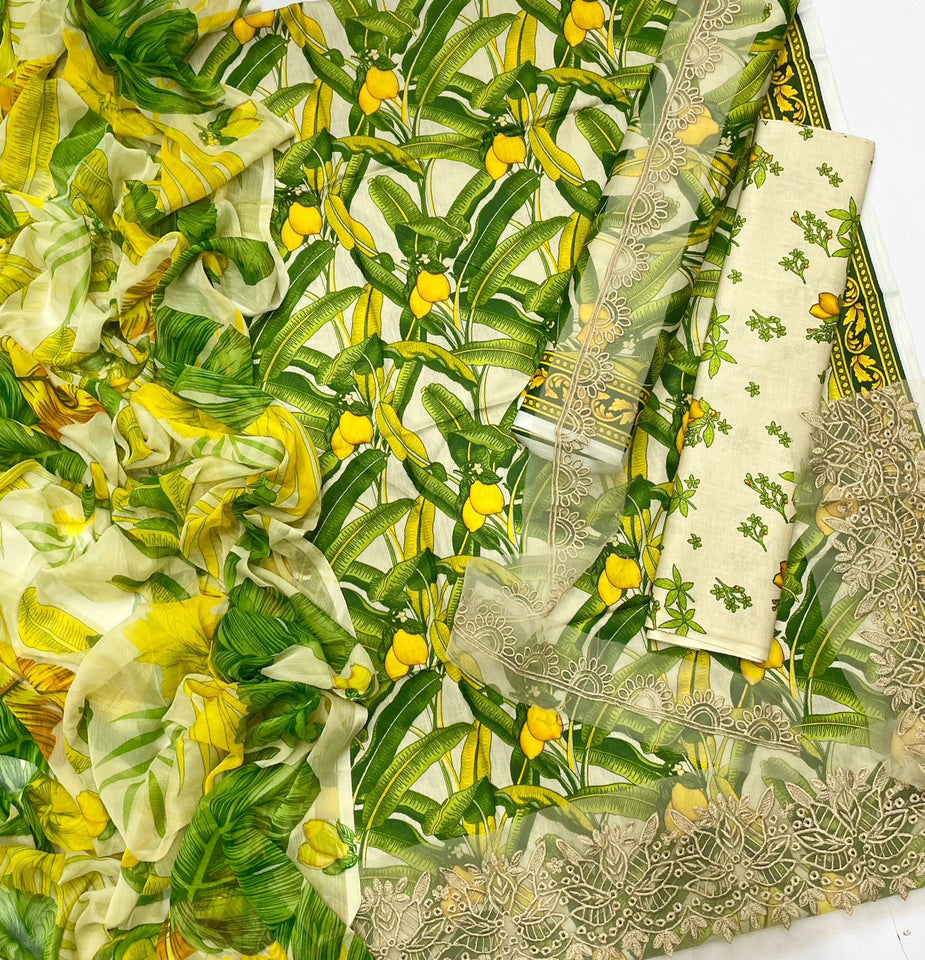 Luxury Embroidered 3-Piece