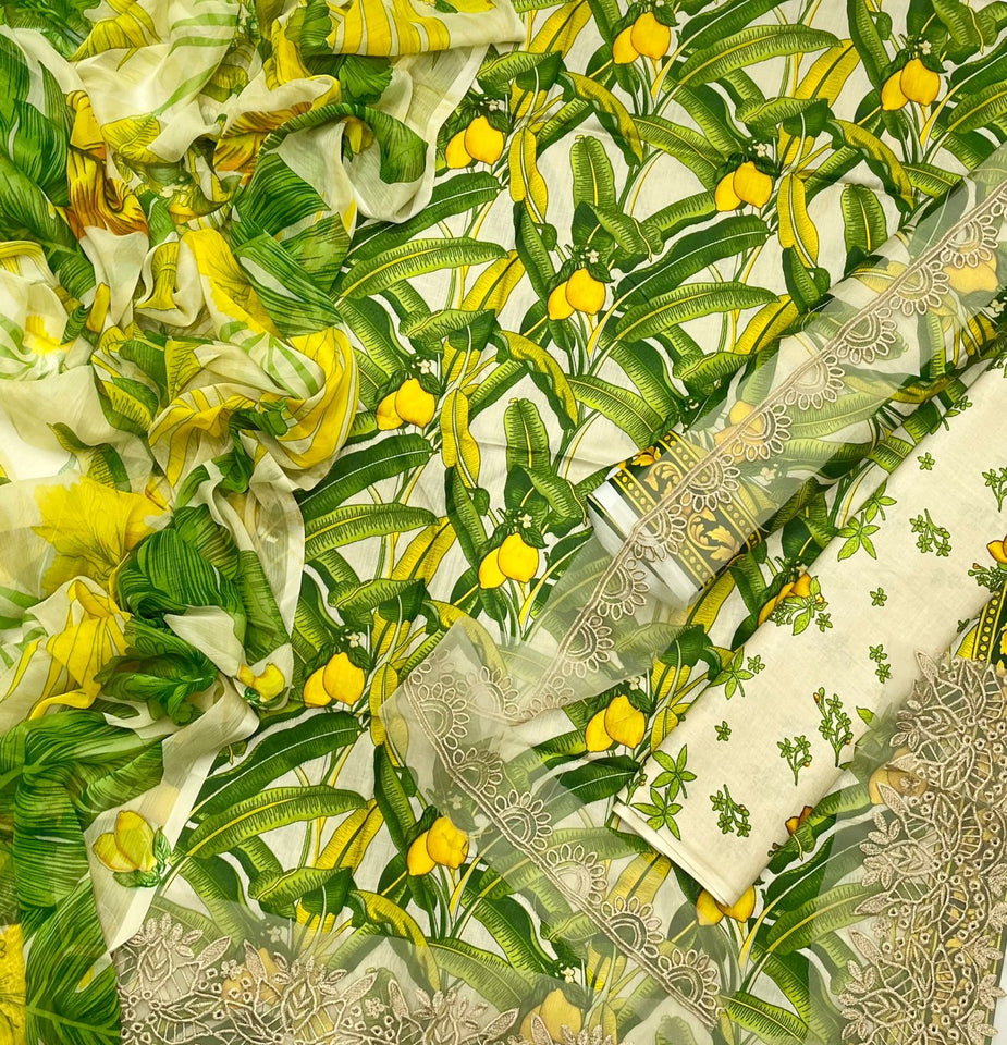 Luxury Embroidered 3-Piece