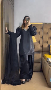 AIZA LUXURY 3PC WITH FARSHI SHALWAR